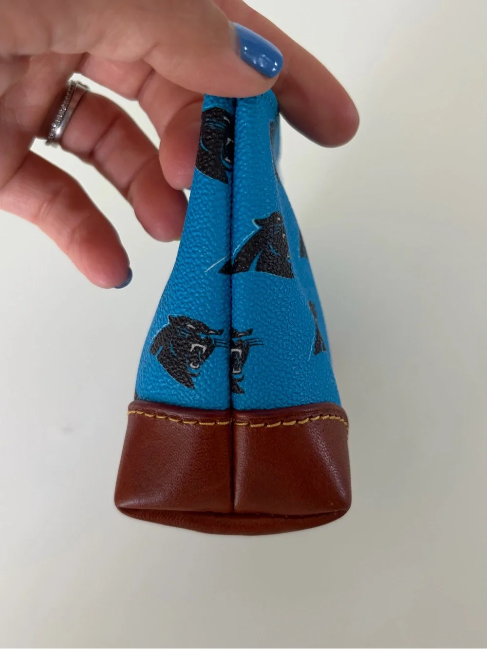 Dooney & Bourke Carolina Panthers NFL Accessories Cosmetic Bag